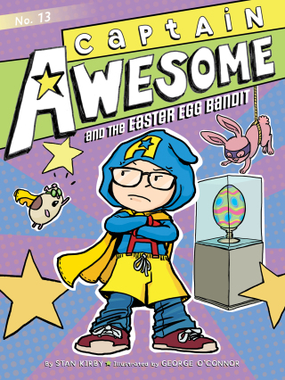 Cover image: Captain Awesome and the Easter Egg Bandit 9781481425582