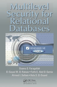 Cover image: Multilevel Security for Relational Databases 1st edition 9781138374904