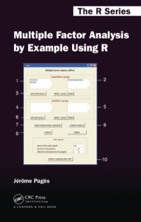 Omslagafbeelding: Multiple Factor Analysis by Example Using R 1st edition 9781482205473