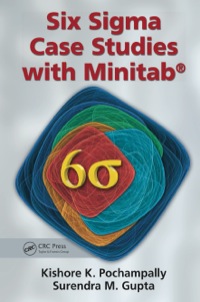Imagen de portada: Six Sigma Case Studies with Minitab 1st edition 9781482205572