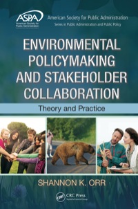 表紙画像: Environmental Policymaking and Stakeholder Collaboration 1st edition 9781482206388