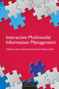 Imagen de portada: Multimodal Interactive Systems Management 1st edition 9781482212129