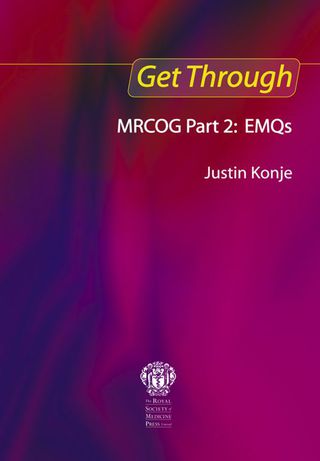 Cover image: Get Through MRCOG Part 2: EMQs 1st edition 9781138451247