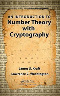 Cover image: An Introduction to Number Theory with Cryptography 1st edition 9781482214413
