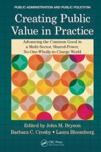 Imagen de portada: Creating Public Value in Practice 1st edition 9781482214604