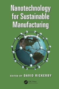 Cover image: Nanotechnology for Sustainable Manufacturing 1st edition 9781032242071