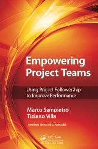 Cover image: Empowering Project Teams 1st edition 9781482217551
