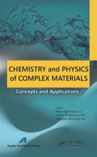 Cover image: Chemistry and Physics of Complex Materials 1st edition 9781926895604