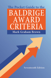 Cover image: The Pocket Guide to the Baldrige Award Criteria (5-Pack) 17th edition 9781482205275