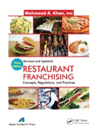 Cover image: Restaurant Franchising 3rd edition 9781774632246
