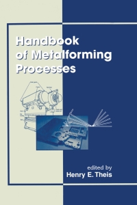Cover image: Handbook of Metalforming Processes 1st edition 9780824793173