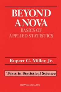 Immagine di copertina: Beyond ANOVA 1st edition 9780412070112