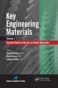 Cover image: Key Engineering Materials, Volume 1 1st edition 9781774633007