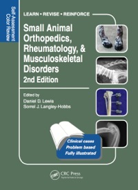 صورة الغلاف: Small Animal Orthopedics, Rheumatology and Musculoskeletal Disorders 2nd edition 9781138445116
