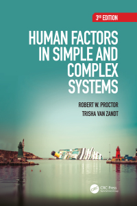 Cover image: Human Factors in Simple and Complex Systems 3rd edition 9781482229561