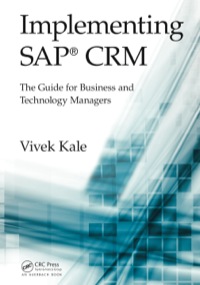 Imagen de portada: Implementing SAP® CRM 1st edition 9781482231427