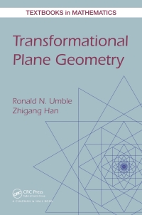 Imagen de portada: Transformational Plane Geometry 1st edition 9781138382237