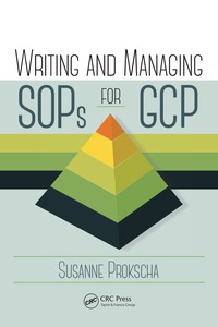 صورة الغلاف: Writing and Managing SOPs for GCP 1st edition 9780367268015