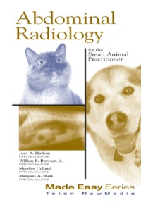 صورة الغلاف: Abdominal Radiology for the Small Animal Practitioner (Book+CD) 1st edition 9781893441323