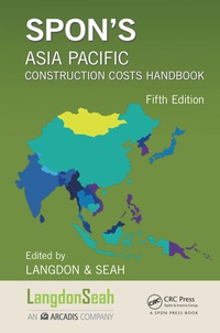 Cover image: Spon's Asia Pacific Construction Costs Handbook 5th edition 9781482243581