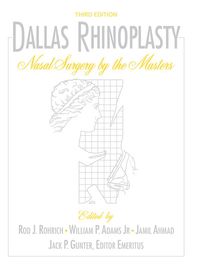 Cover image: Dallas Rhinoplasty 3rd edition 9781576263846