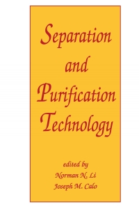 Cover image: Separation and Purification Technology 1st edition 9780824787219