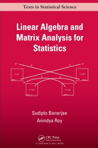 Imagen de portada: Linear Algebra and Matrix Analysis for Statistics 1st edition 9781420095388