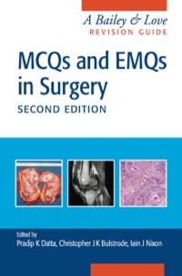 Imagen de portada: MCQs and EMQs in Surgery 2nd edition 9781482248623