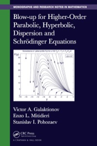 Imagen de portada: Blow-up for Higher-Order Parabolic, Hyperbolic, Dispersion and Schrodinger Equations 1st edition 9781482251722