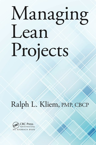 表紙画像: Managing Lean Projects 1st edition 9781482251821