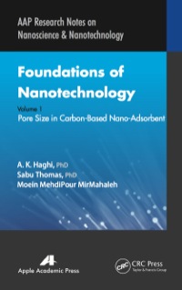 Cover image: Foundations of Nanotechnology, Volume One 1st edition 9781771880268