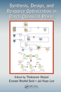 صورة الغلاف: Synthesis, Design, and Resource Optimization in Batch Chemical Plants 1st edition 9781482252415
