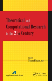 Imagen de portada: Theoretical and Computational Research in the 21st Century 1st edition 9781771880336
