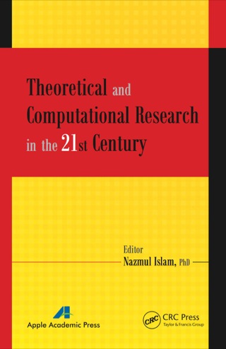 Cover image: Theoretical and Computational Research in the 21st Century 1st edition 9781771880336