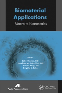 Imagen de portada: Biomaterial Applications 1st edition 9781774633496