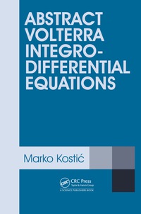 Imagen de portada: Abstract Volterra Integro-Differential Equations 1st edition 9780367377670