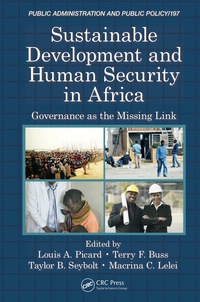 Imagen de portada: Sustainable Development and Human Security in Africa 1st edition 9781482255416