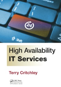 Cover image: High Availability IT Services 1st edition 9780367377939