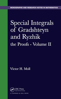 Cover image: Special Integrals of Gradshteyn and Ryzhik 1st edition 9780367377274