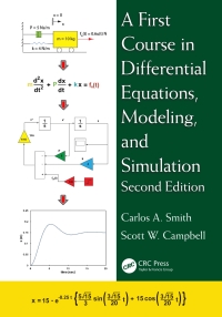 表紙画像: A First Course in Differential Equations, Modeling, and Simulation 2nd edition 9781482257229