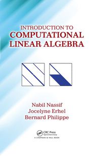 Imagen de portada: Introduction to Computational Linear Algebra 1st edition 9781482258691