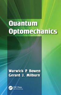 Cover image: Quantum Optomechanics 1st edition 9780367575199