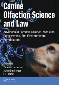 Omslagafbeelding: Canine Olfaction Science and Law 1st edition 9781482260236
