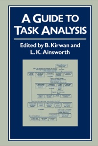 Titelbild: A Guide To Task Analysis 1st edition 9780748400577