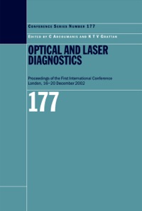 表紙画像: Optical and Laser Diagnostics 1st edition 9780750309585