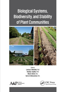 Imagen de portada: Biological Systems, Biodiversity, and Stability of Plant Communities 1st edition 9781774630808