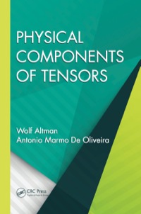 Cover image: Physical Components of Tensors 1st edition 9781482263824