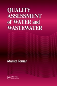 Titelbild: Quality Assessment of Water and Wastewater 1st edition 9781566703826