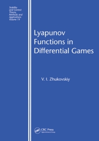 Cover image: Lyapunov Functions in Differential Games 1st edition 9780415273411