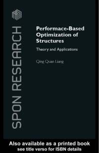 صورة الغلاف: Performance-Based Optimization of Structures 1st edition 9780367863951